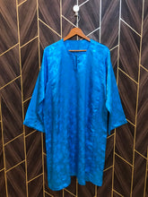 Women Silk Cord Set baggy | Shirt Chest 22 | Shirt Length 40 | Skirt Waist 36 | Skirt Length 40