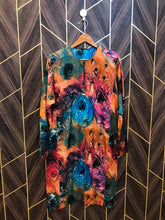 Women Silk Cord Set baggy | Shirt Chest 19 | Shirt Length 41 | Skirt Waist 30 | Skirt Length 39
