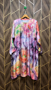 Silk Cordset – Large (Shirt Chest 22, Length 42 | Skirt Waist 28 , Length 40 )
