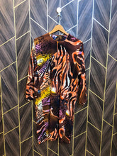 Women Chiffon Cord Set baggy | Shirt Chest 19 | Shirt Length 39 | Skirt Waist 28 | Skirt Length 38