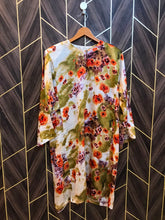 Women Silk Cord Set baggy | Shirt Chest 19 | Shirt Length 41 | Skirt Waist 30 | Skirt Length 38