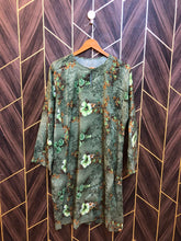 Women Silk Cord Set | Shirt Chest 20 | Shirt Length 39 | Skirt Waist 32 | Skirt Length 41
