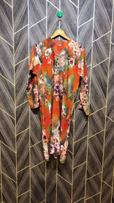 Silk Cordset – Small (Shirt Chest 18, Length 42| Skirt Waist 26 to 28 , Length 40 )
