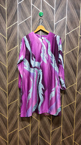 Silk Cordset – Small (Shirt Chest 19 , Length 38 | Skirt Waist 32 , Length 38)
