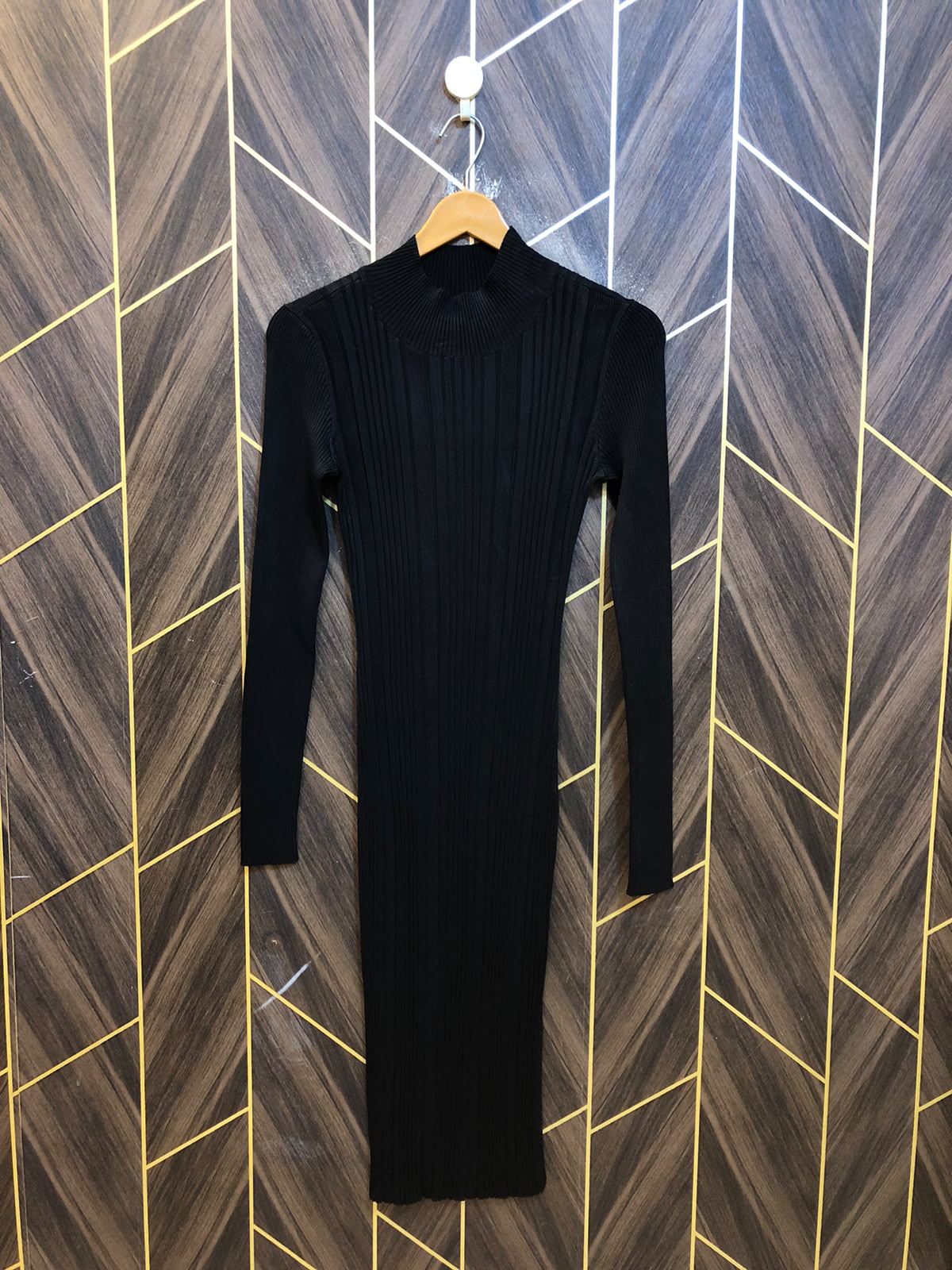 Bodycon Dress Jersey Small | Size | Chest 18 | Length 42