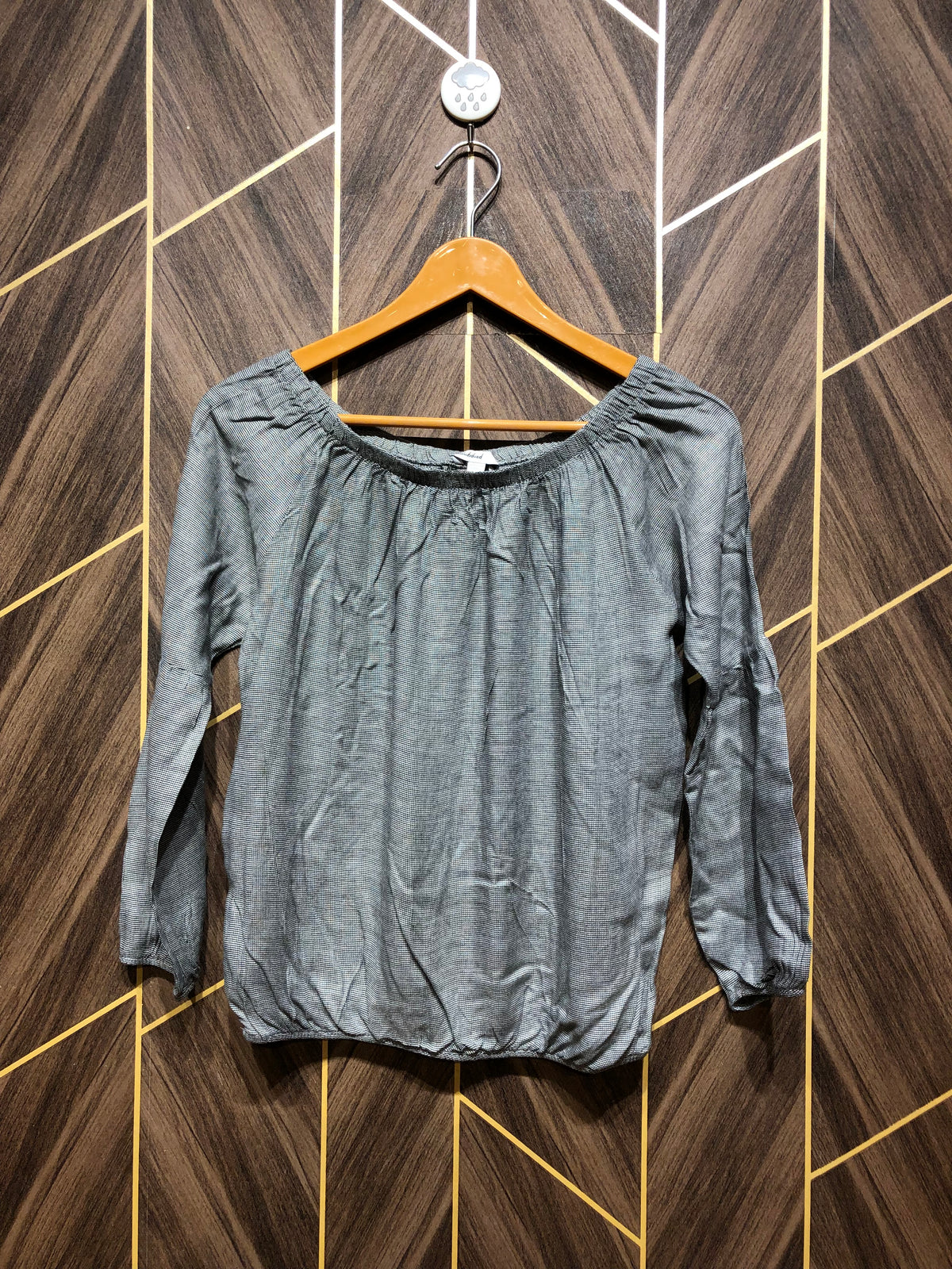 Trendy Linen Crop Top size Small