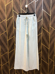 Western Linen Plazo X Small | Size Waist 26 | Length 42