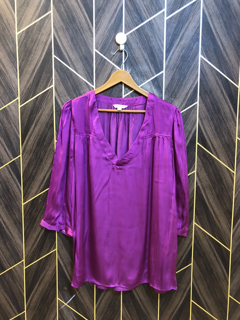 Western Top Silk – 2XL Size (Chest: 24, Length: 29 )