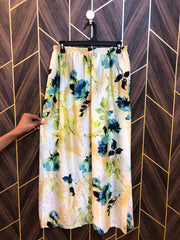 Women Silk Cord Set | Shirt Chest 21  | Shirt Length  41  | Skirt Waist 30 to 32 | Skirt Length 37