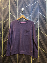 Women Crop Sweater Medium | Size | Chest 19 | Length 24