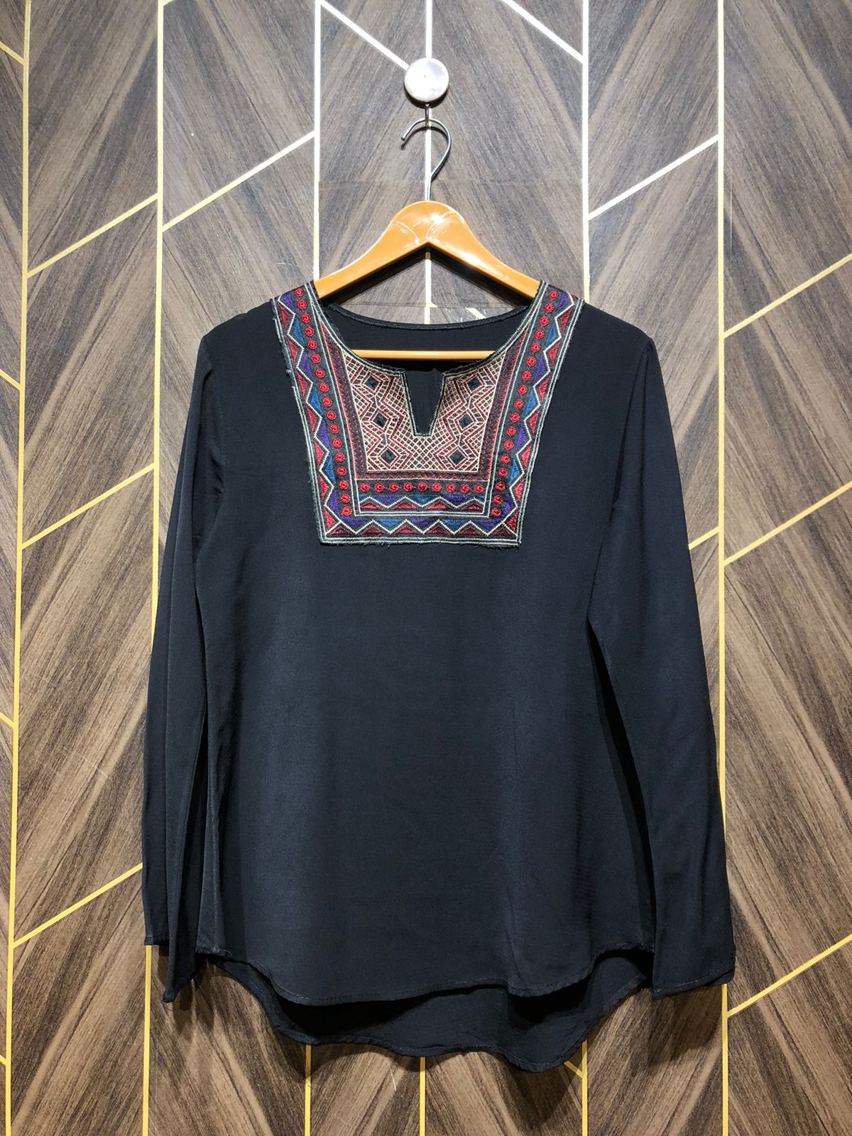 Western Top Chiffon – Medium Size (Chest: 19, Length: 27)