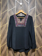 Western Top Chiffon – Medium Size (Chest: 19, Length: 27)
