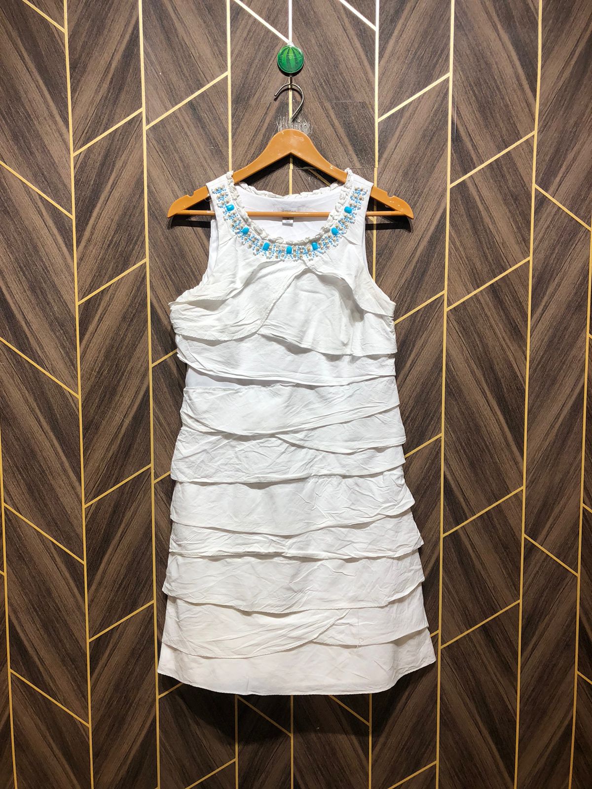 Mini Dress Cotton Medium Size Chest 19 Length 37