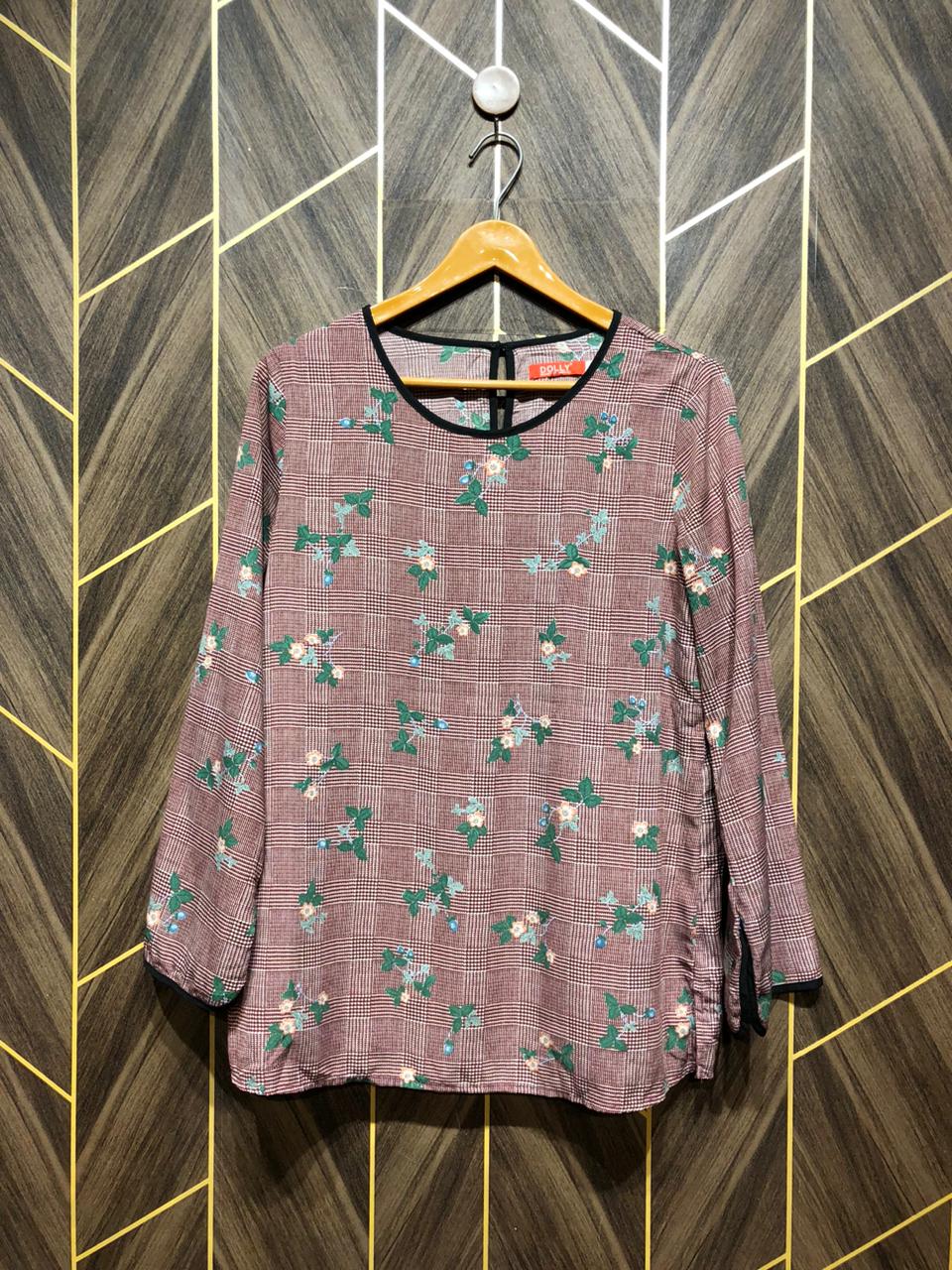 Western Top Silk – Small Size (Chest: 18, Length: 27 )