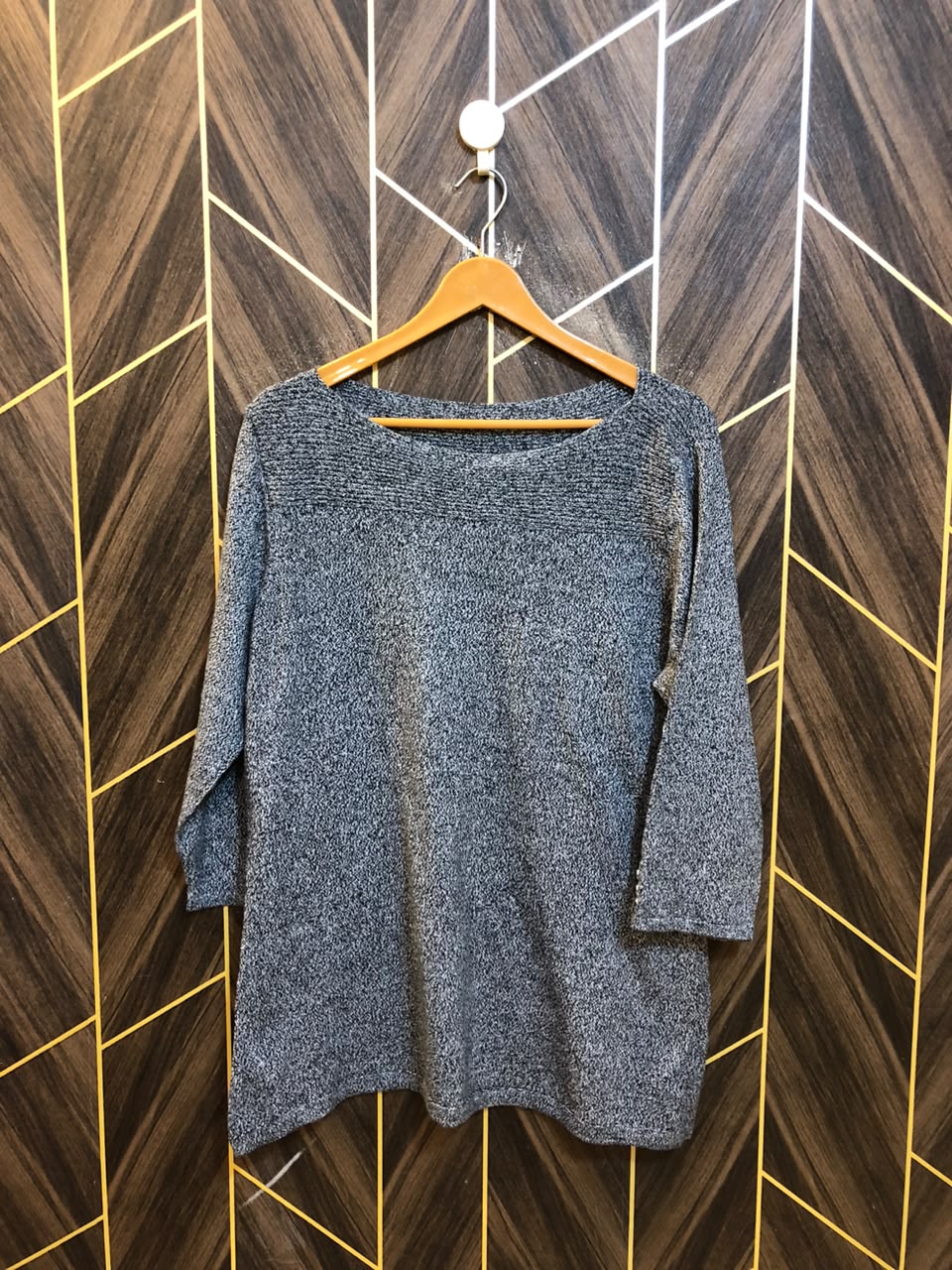 Winter Top Women Wool Sweater X Large | Size | Chest 22 | Length 30