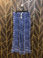 Western Linen Plazo X Large | Size Waist 36 to 38  | Length 41