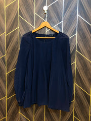 Western Top Chiffon – X-Large Size (Chest: 22, Length: 27  )