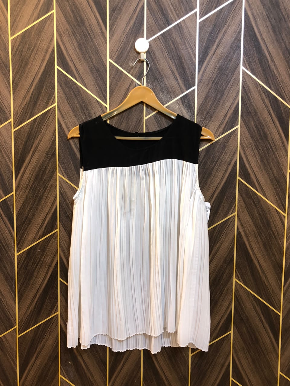 Trendy Chiffon CropTop Size Large