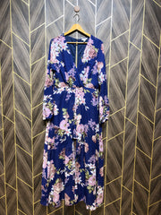 Long Maxie Chiffon Medium Chest 19 Length 53