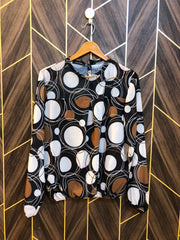 Western Top Chiffon – Large Size (Chest: 20, Length: 24  )