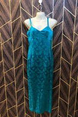 Western Long  Maxi Silk Small | Size | Chest 18 | Length 53