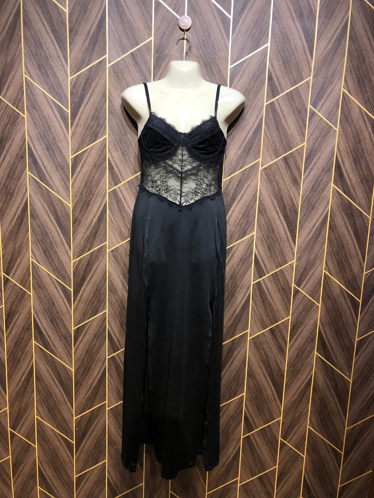 Long Maxie Net Silk Small Chest 18 Length 52