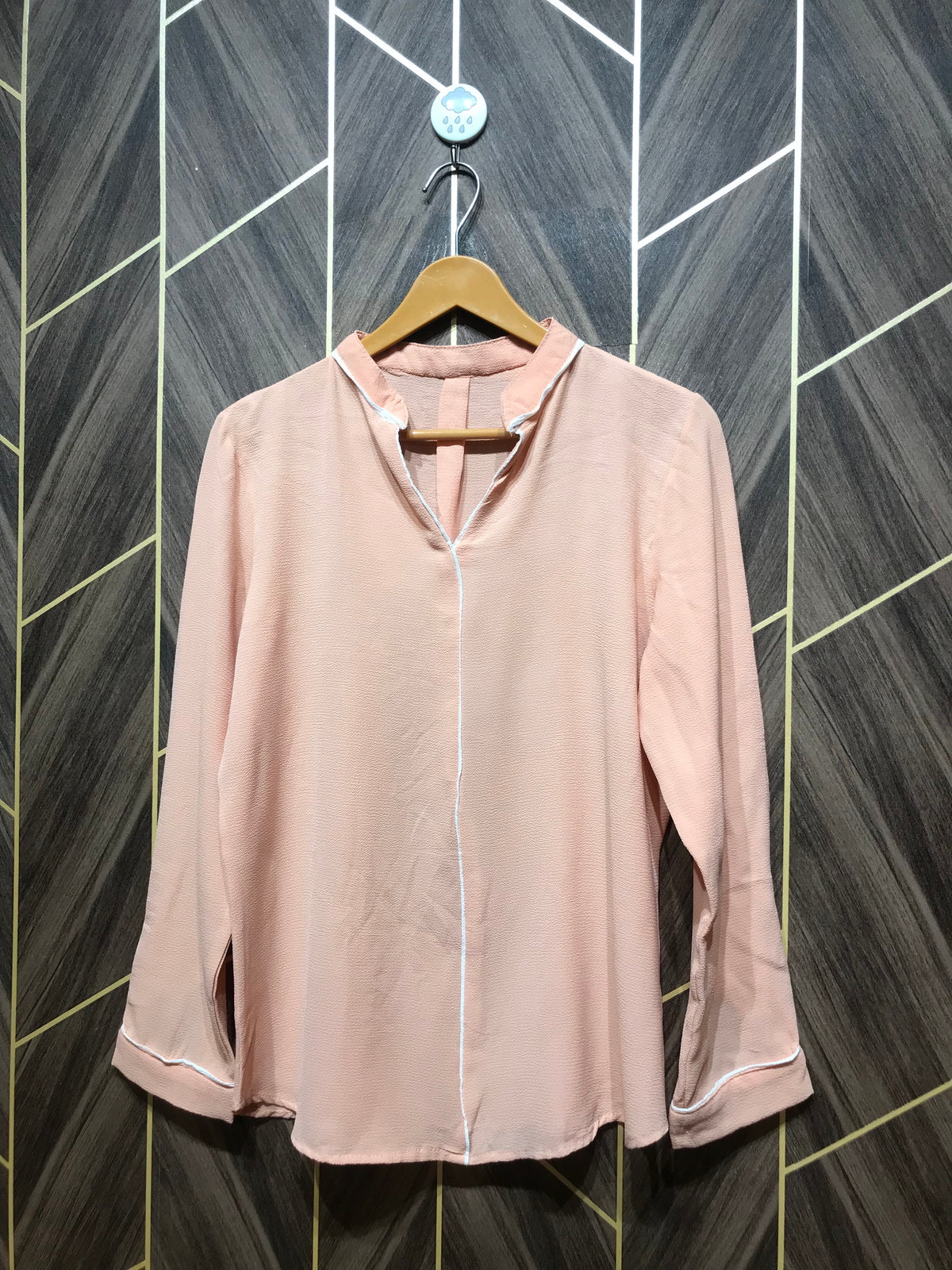 Western Top Small Chest 18 Length 27 Chiffon