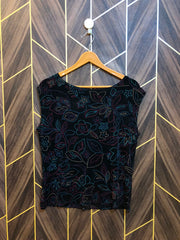 Trendy Jersey CropTop Size Large