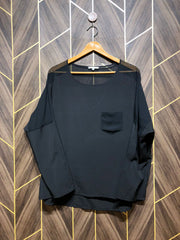 Western Top Chiffon – 1X-Large Size (Chest: 22 , Length: 27 )