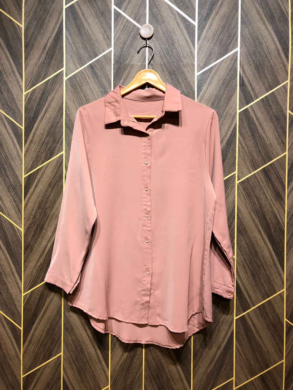 Western Top Chiffon – Large Size (Chest: 20, Length: 29  )