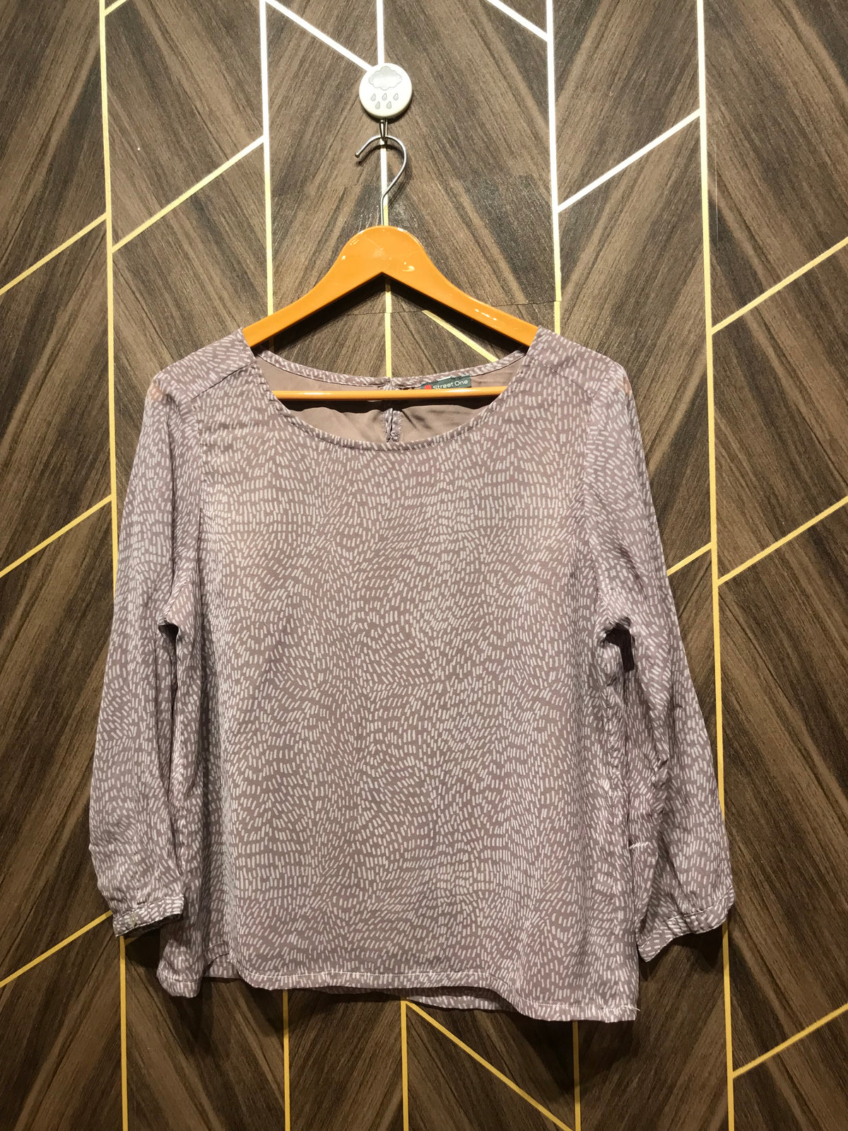 Western Top Medium Chest 19 Length 26 Chiffon