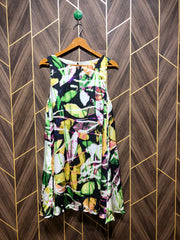 Women Long Shirt Silk Large | Chest 20 | Length 35
