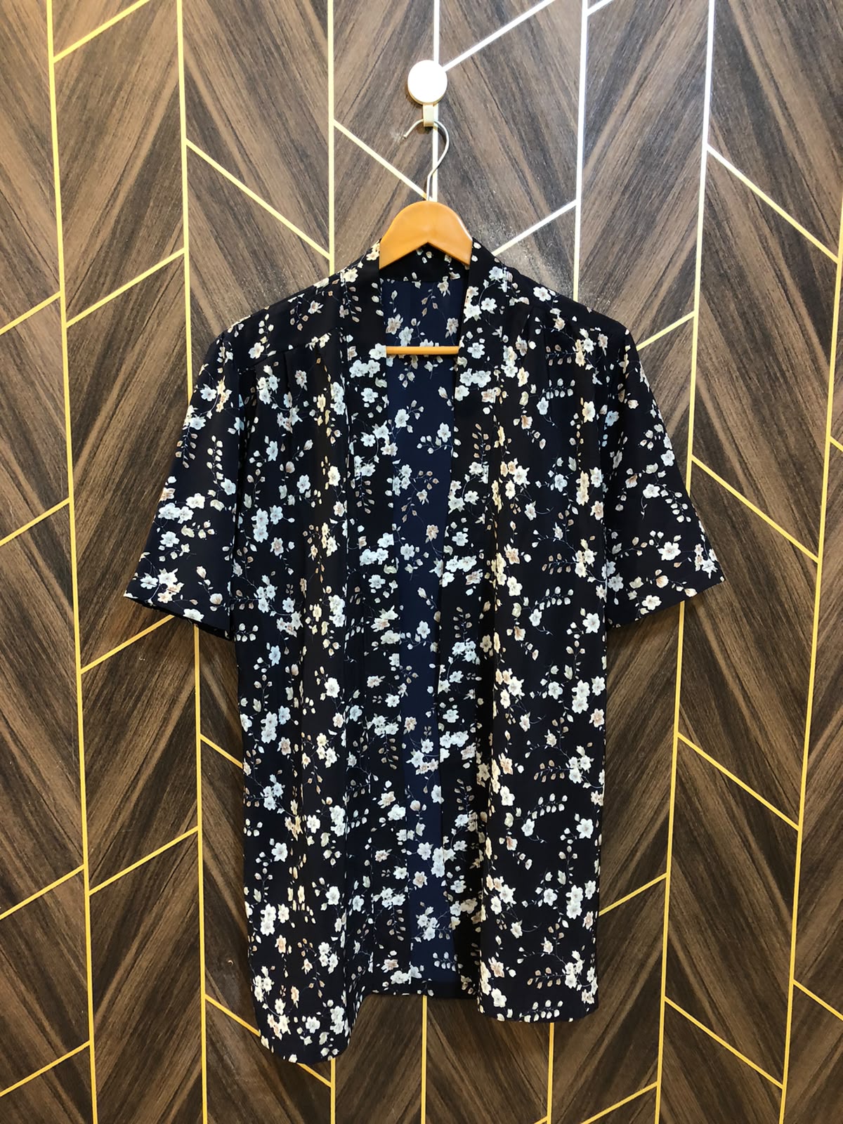 Western Top Chiffon – Large Size (Chest: 20, Length: 32 )  shrug