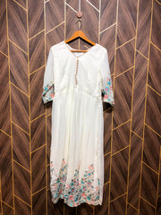 Western Long Maxi Silk Large | Size | Chest 20 | Length 51