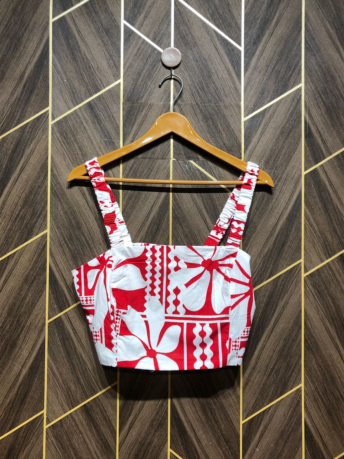 Trendy Cotton CropTop Size Small
