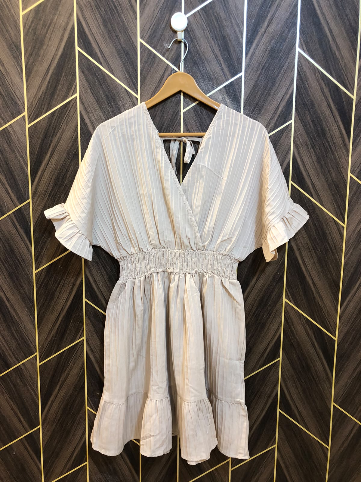Mini Dress Silk Medium Size Chest 19 Length 36