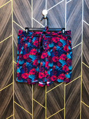 Women Mini Shorts Linen Medium | Size Waist 32