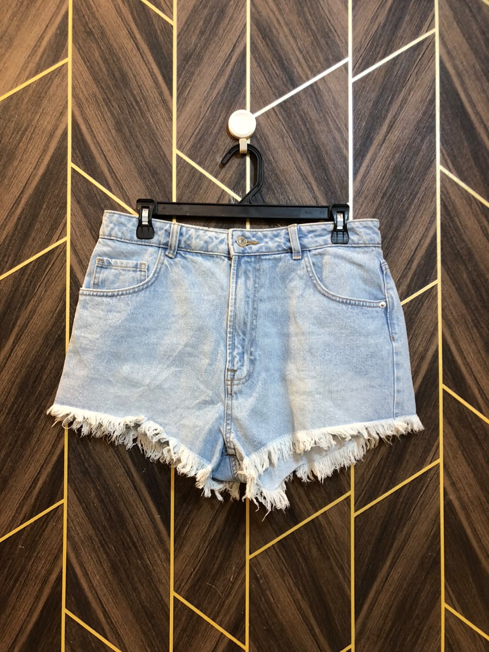 Women Mini Shorts denim Medium | Size Waist 32
