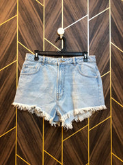 Women Mini Shorts denim Medium | Size Waist 32
