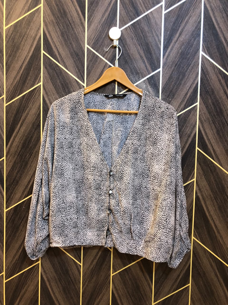 Trendy Linen CropTop Size Large