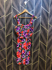 Mini Dress Chiffon X Small Size Chest 17 Length 37