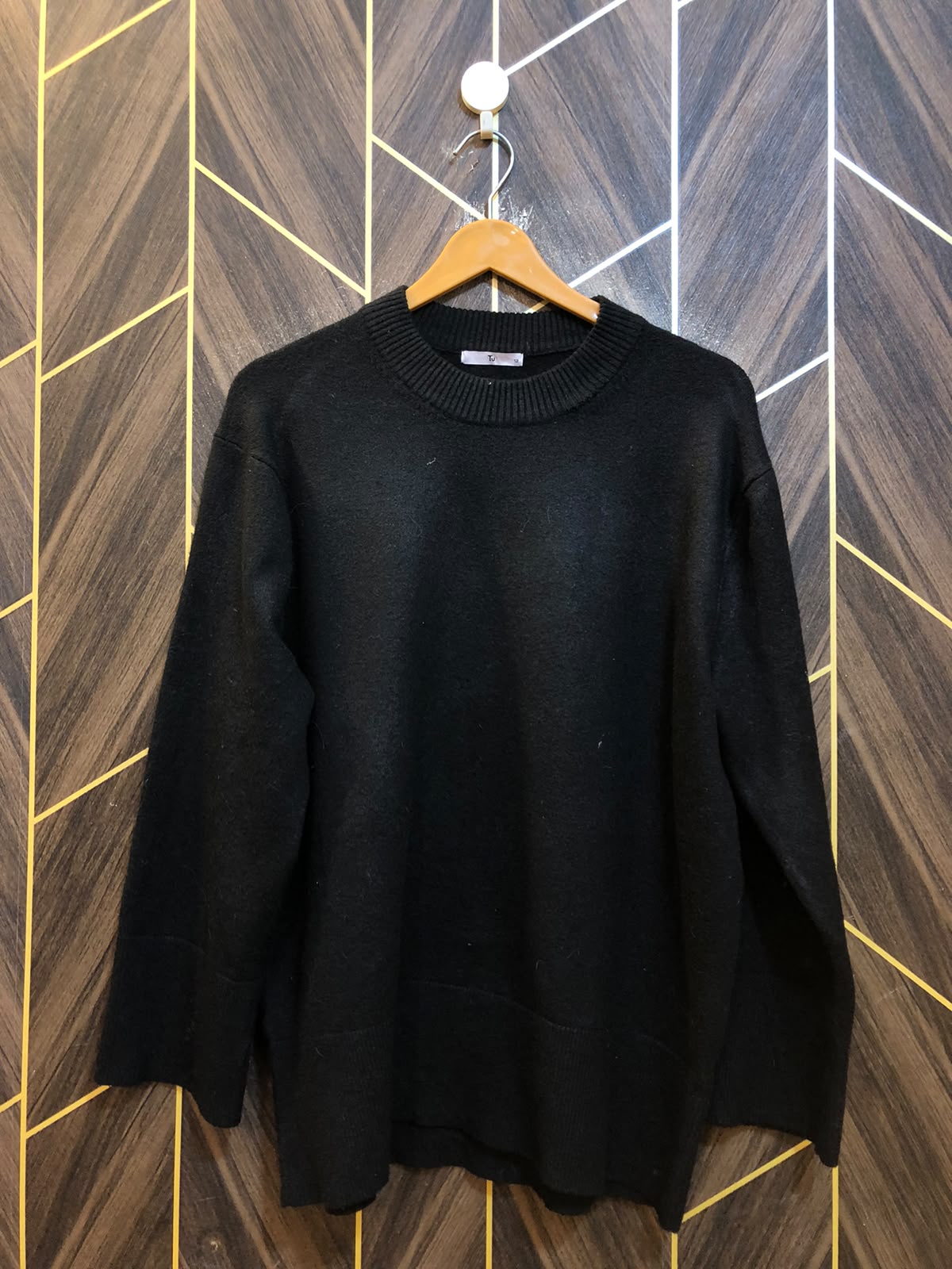 Women Crop Sweater Large | Size | Chest 21 | Length 26
