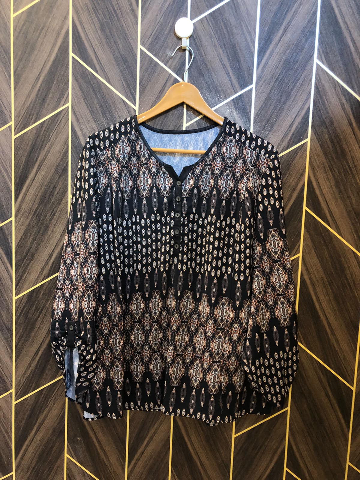 Western Top Chiffon – 2XL Size (Chest: 24, Length: 27  )