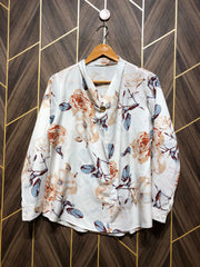 Western Top Chiffon – Large Size (Chest: 20, Length: 25  )