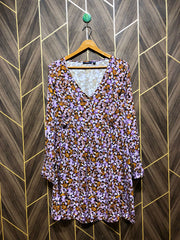 Women Long Shirt Linen X Large | Chest 21 | Length 36