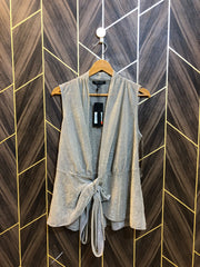 Western Top Chiffon – Medium Size (Chest: 19, Length: 24 shrug )