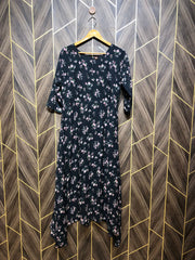 Western Long Maxi Chiffon Small | Size | Chest 18 | Length 49