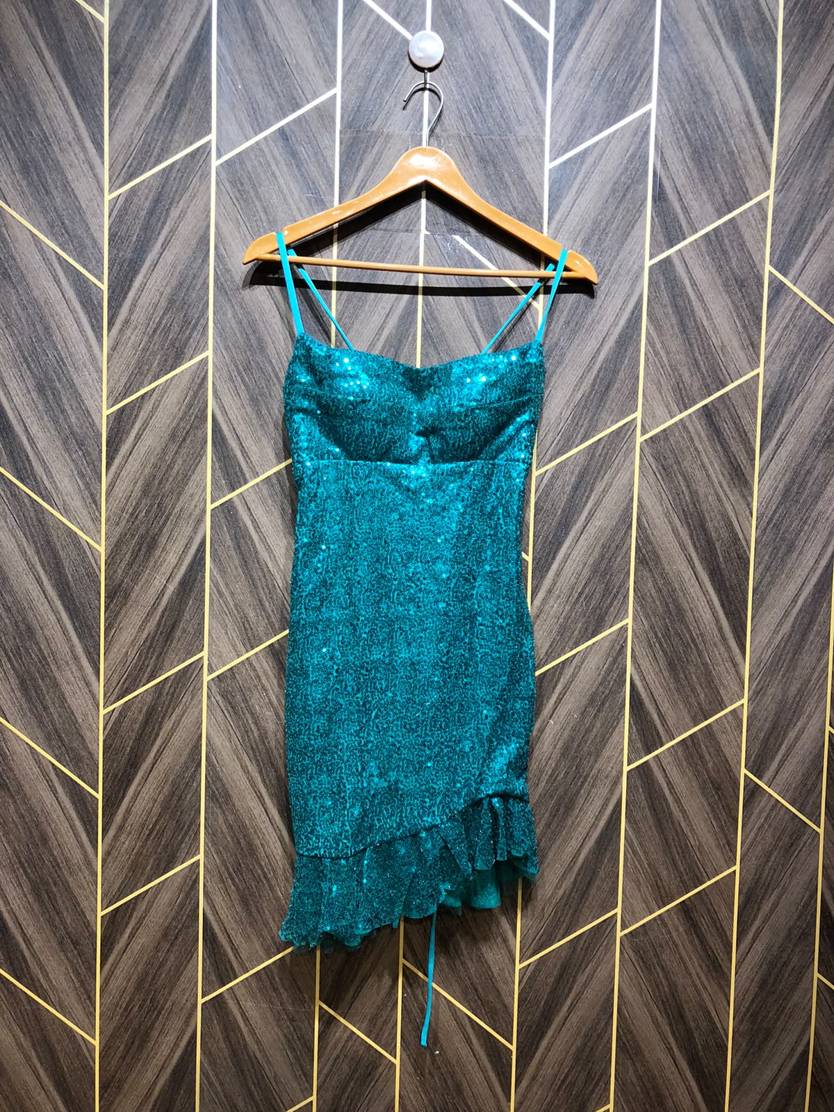 Mini Party Dress Small Size Chest 18 Length 34