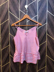 Trendy Cotton CropTop Size Small