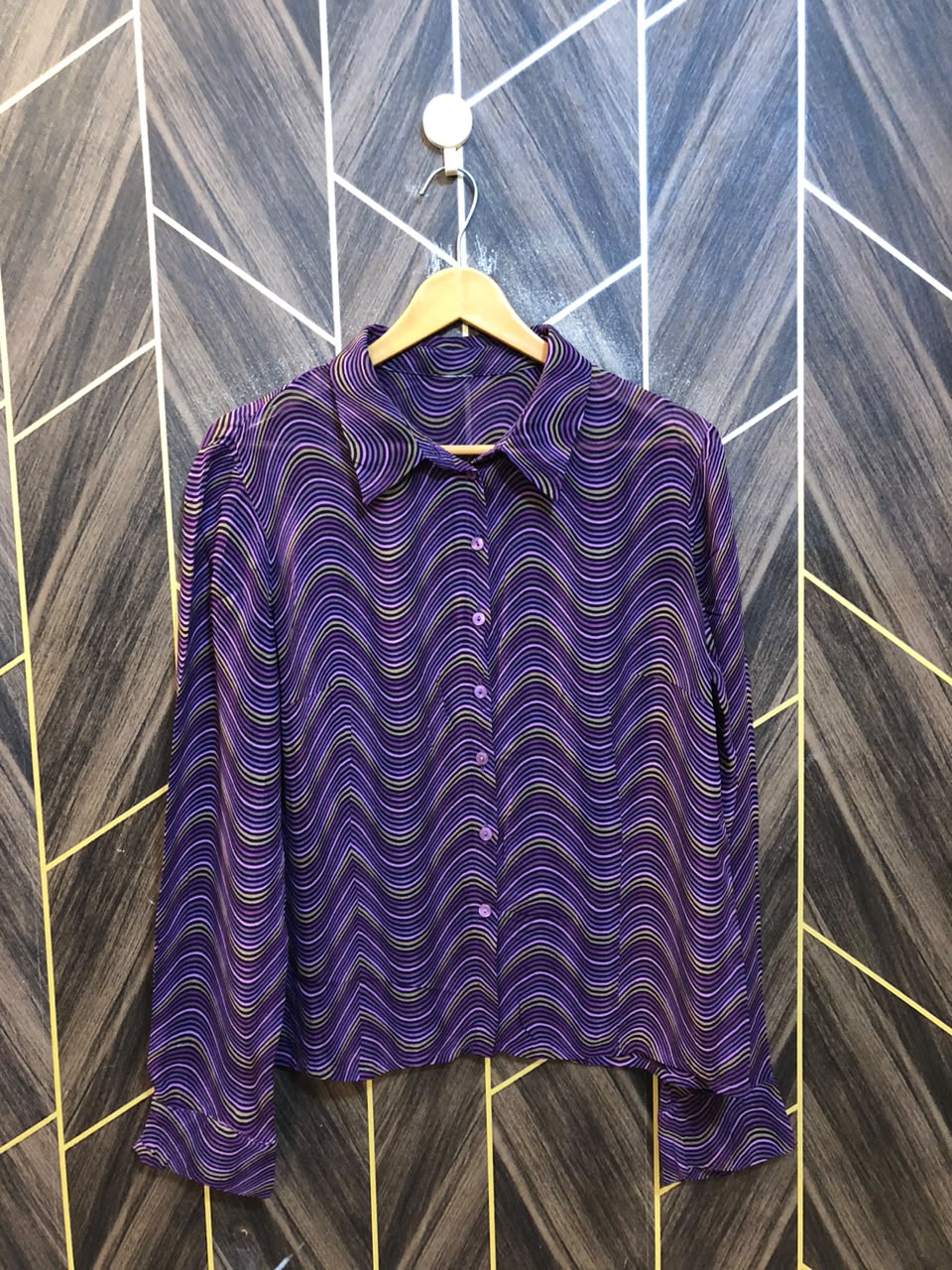 Western Top Chiffon – Medium Size (Chest: 19, Length: 24 )
